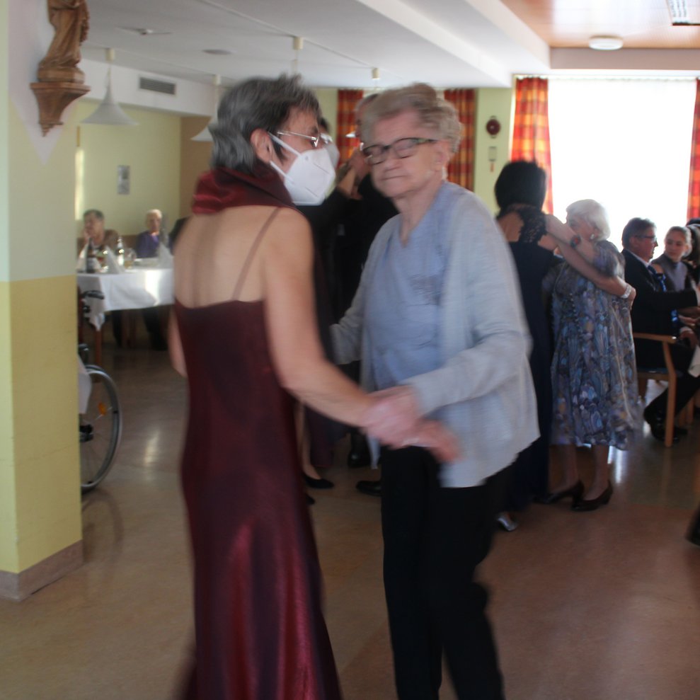 Tanzpaar in Aktion
