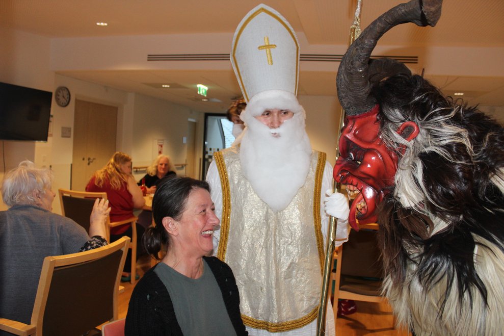 Nikolaus & Krampus zu Besuch