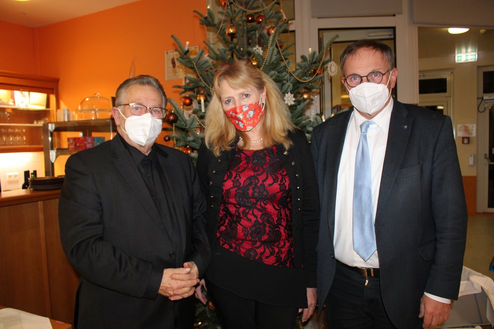 Vorweihnachtsfeier im Pflegezentrum