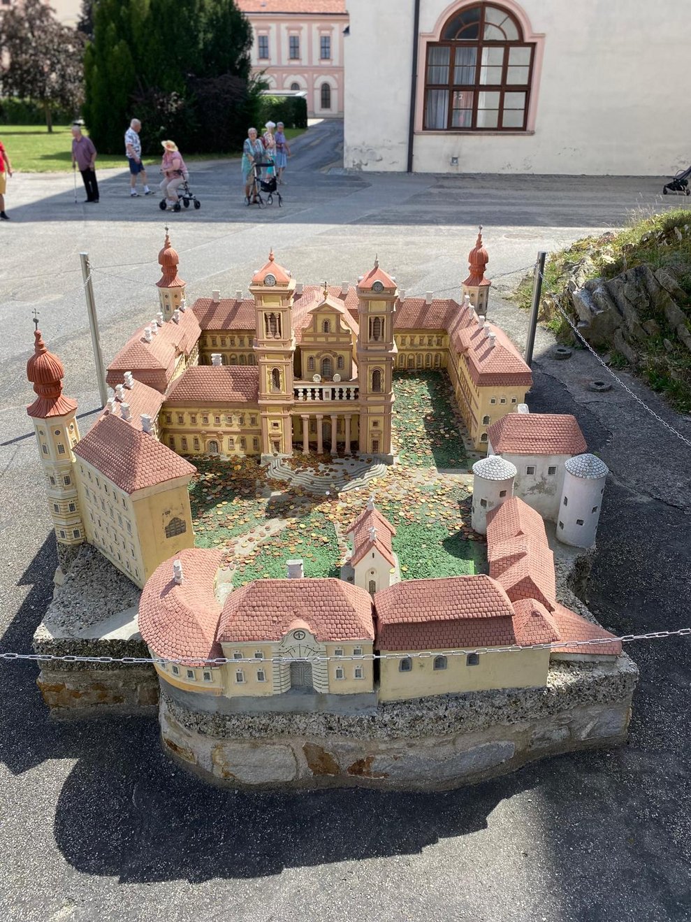 Miniatur Gebäude.