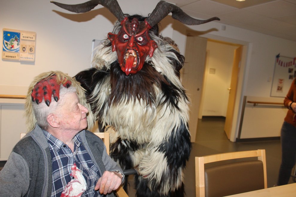 Nikolaus & Krampus zu Besuch