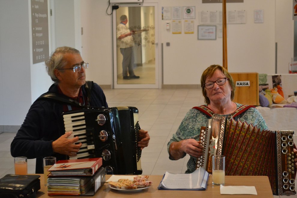 Zwei Musikanten