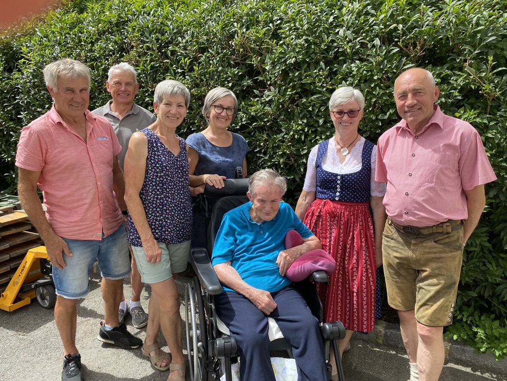 Frau Anibas und ihre Familie sind schon seit 2013 bei jedem Sommerfest begeistert mit dabei.