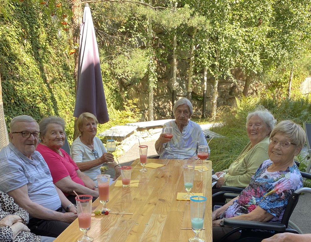 Viele strahlende Gesichter.