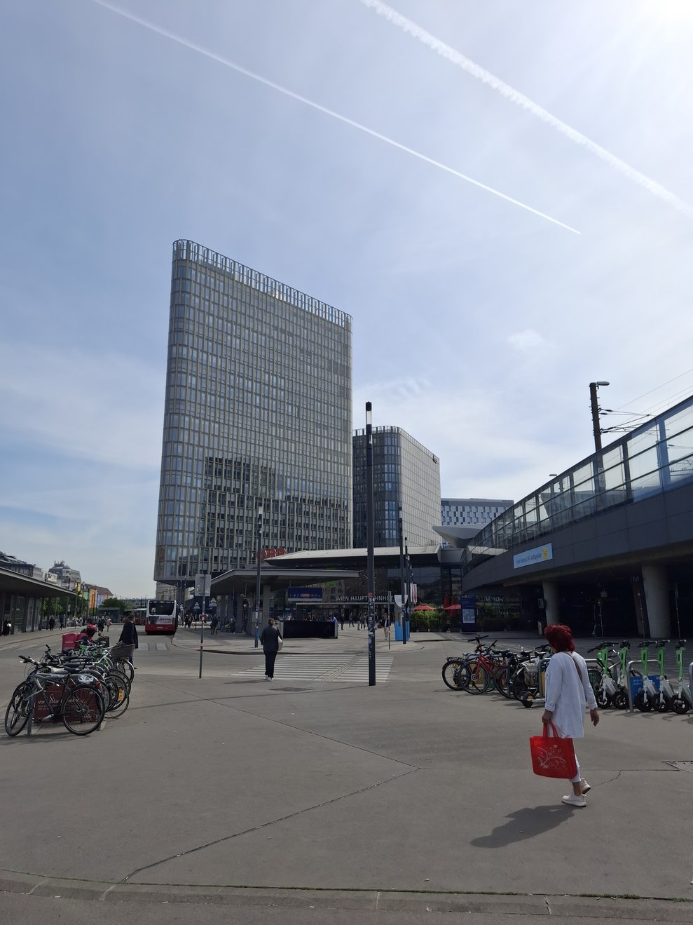 ein Hochhaus in Wien