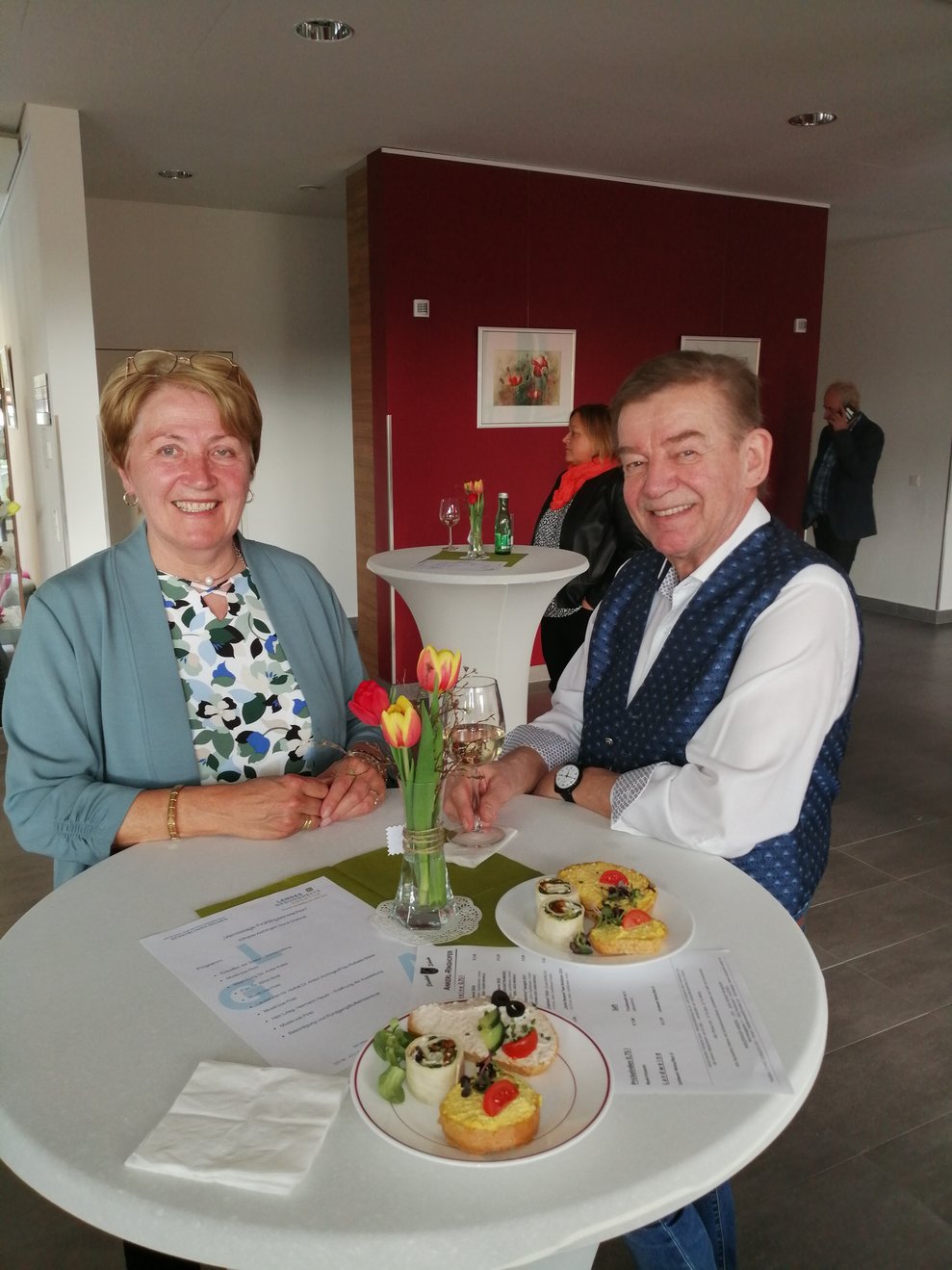 Gertraud Gruber und Wolfgang Hackl.