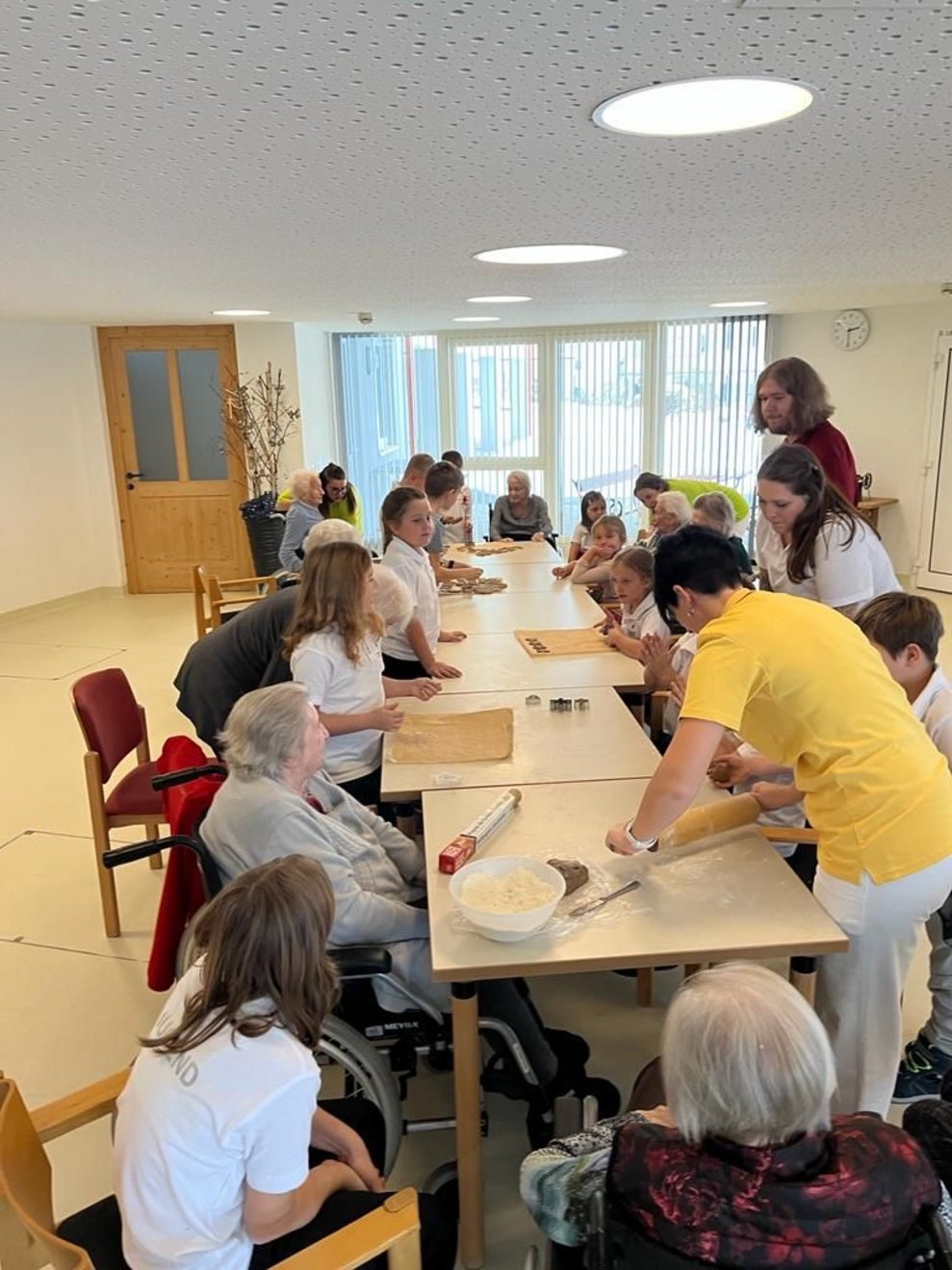 es wird fleißig gebacken