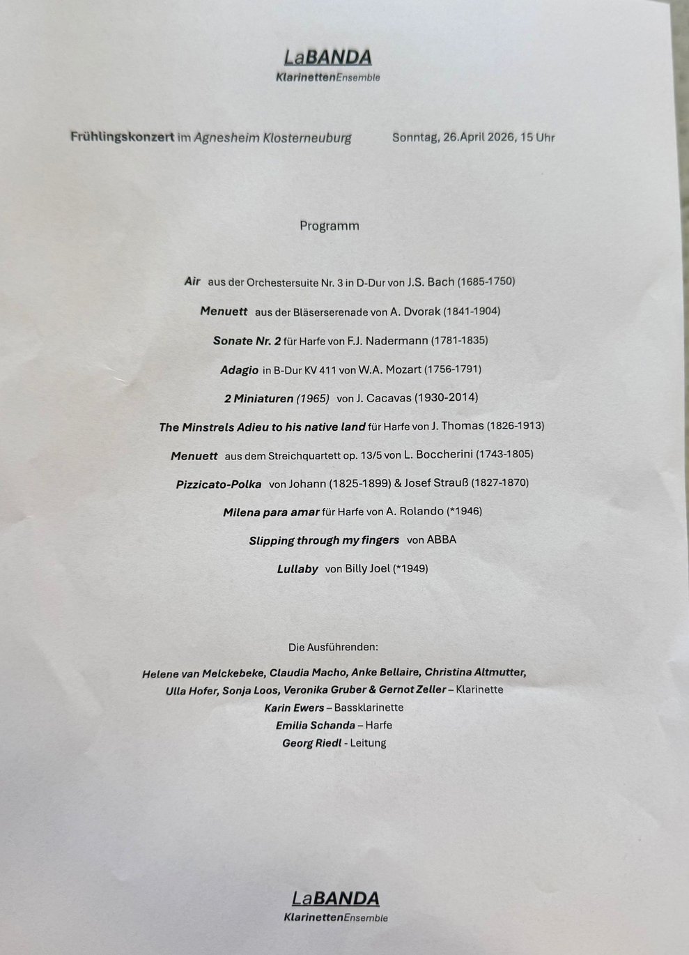 Musikprogramm