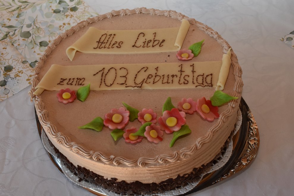 Eine Torte.