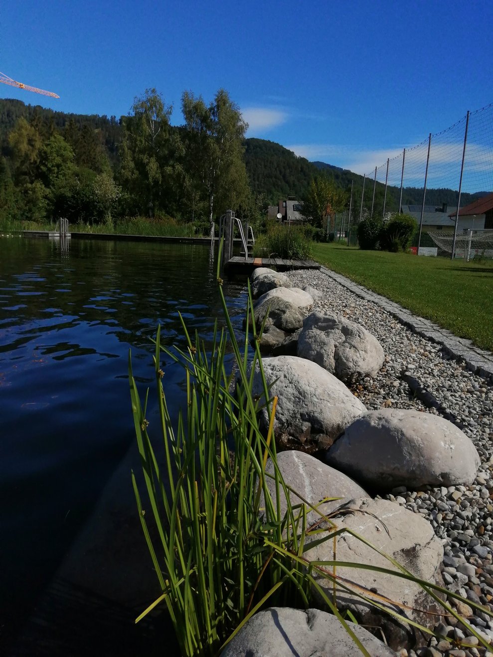 Besuch Naturschwimmbad