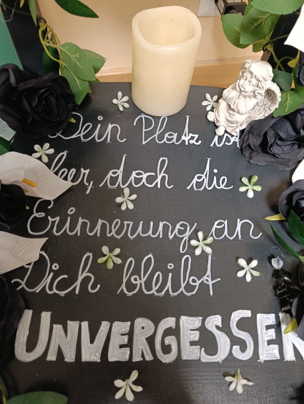 Erinnerung an die verstorbenen BewohnerInnen.