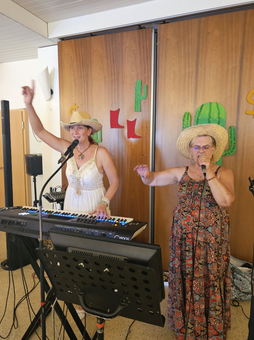Das Duo Music For Life war auch beim heurigen Sommerfest dabei und sorgte für richtig ausgelassene Stimmung. 