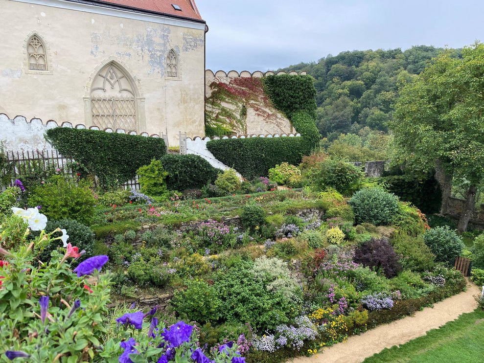 Ein Schloss.