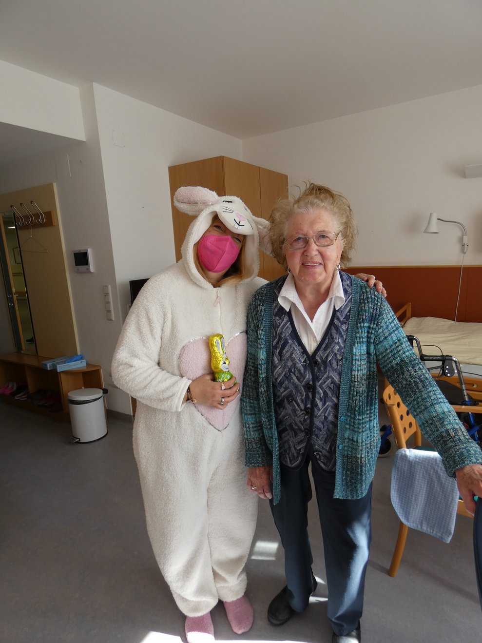 Osterhase im PBZ Klosterneuburg