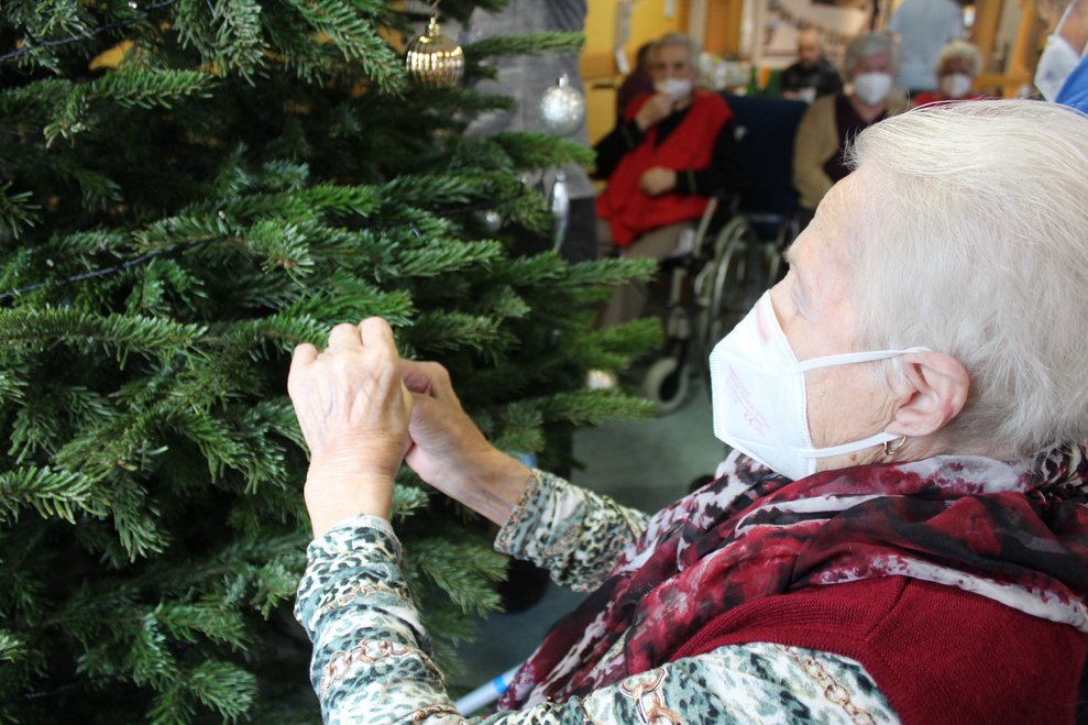 Christbäume schmücken