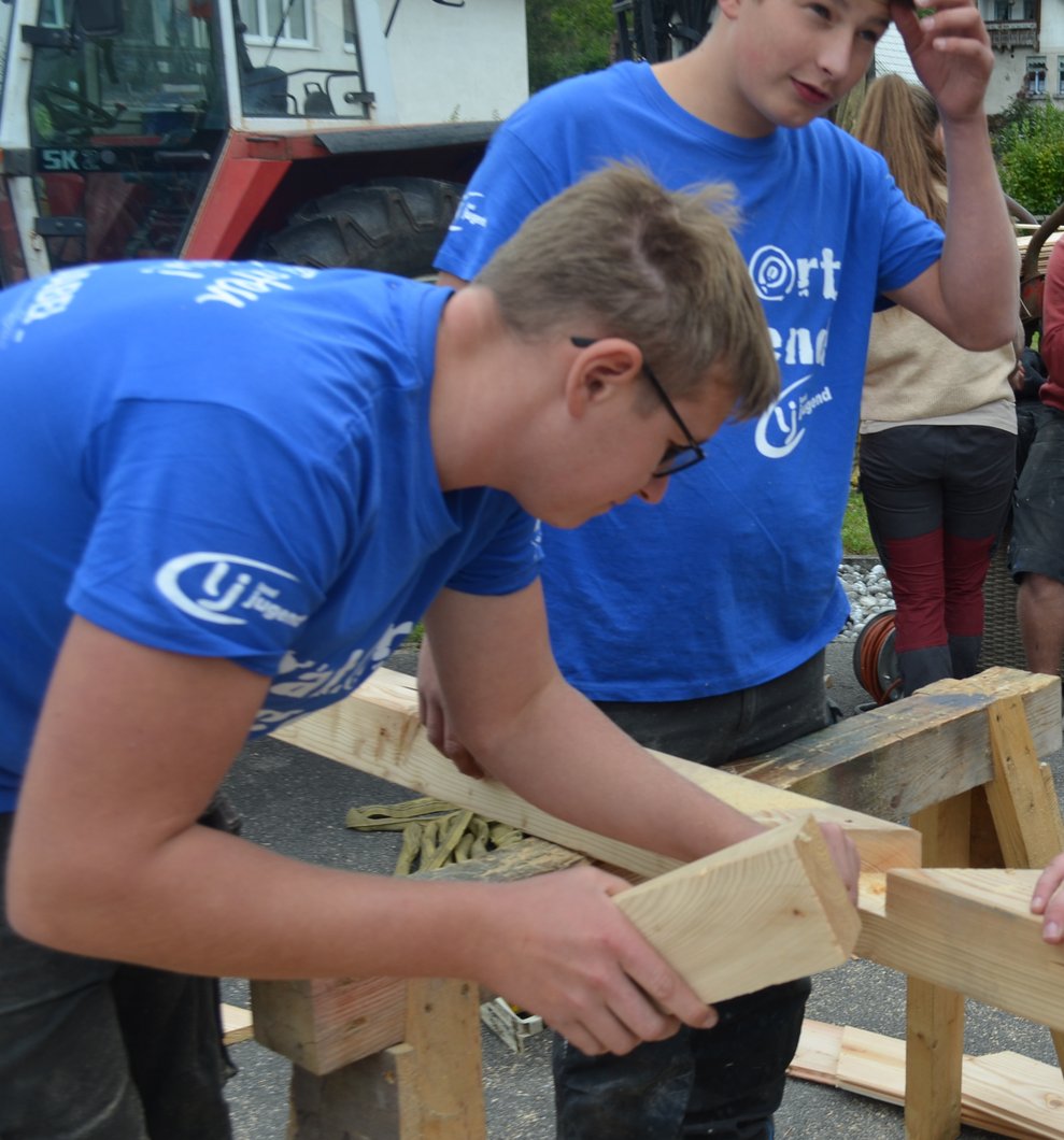 Die jungen Handwerker
