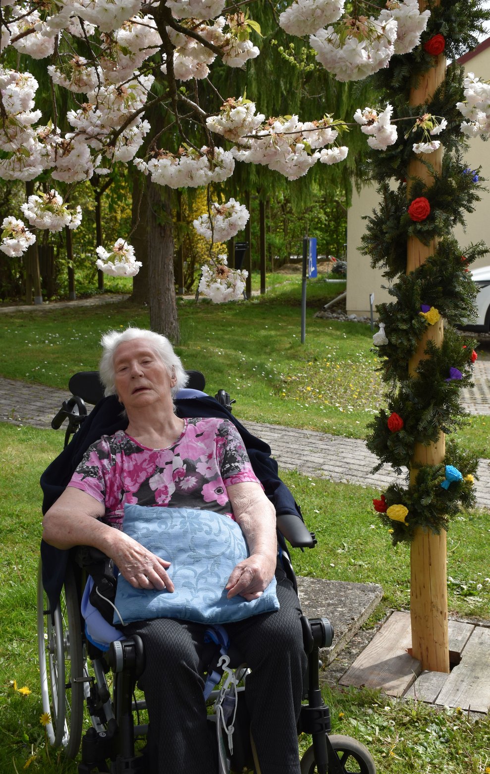 Bewohnerin und Nichte