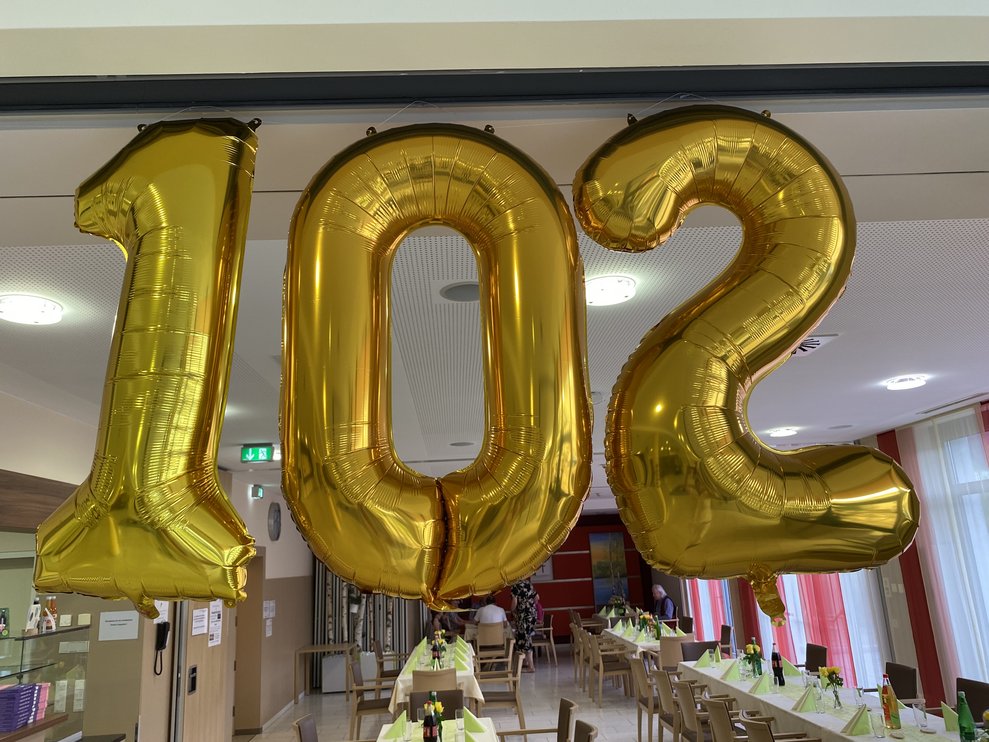 102 Jahre, ein ganz besonderer Geburtstag!