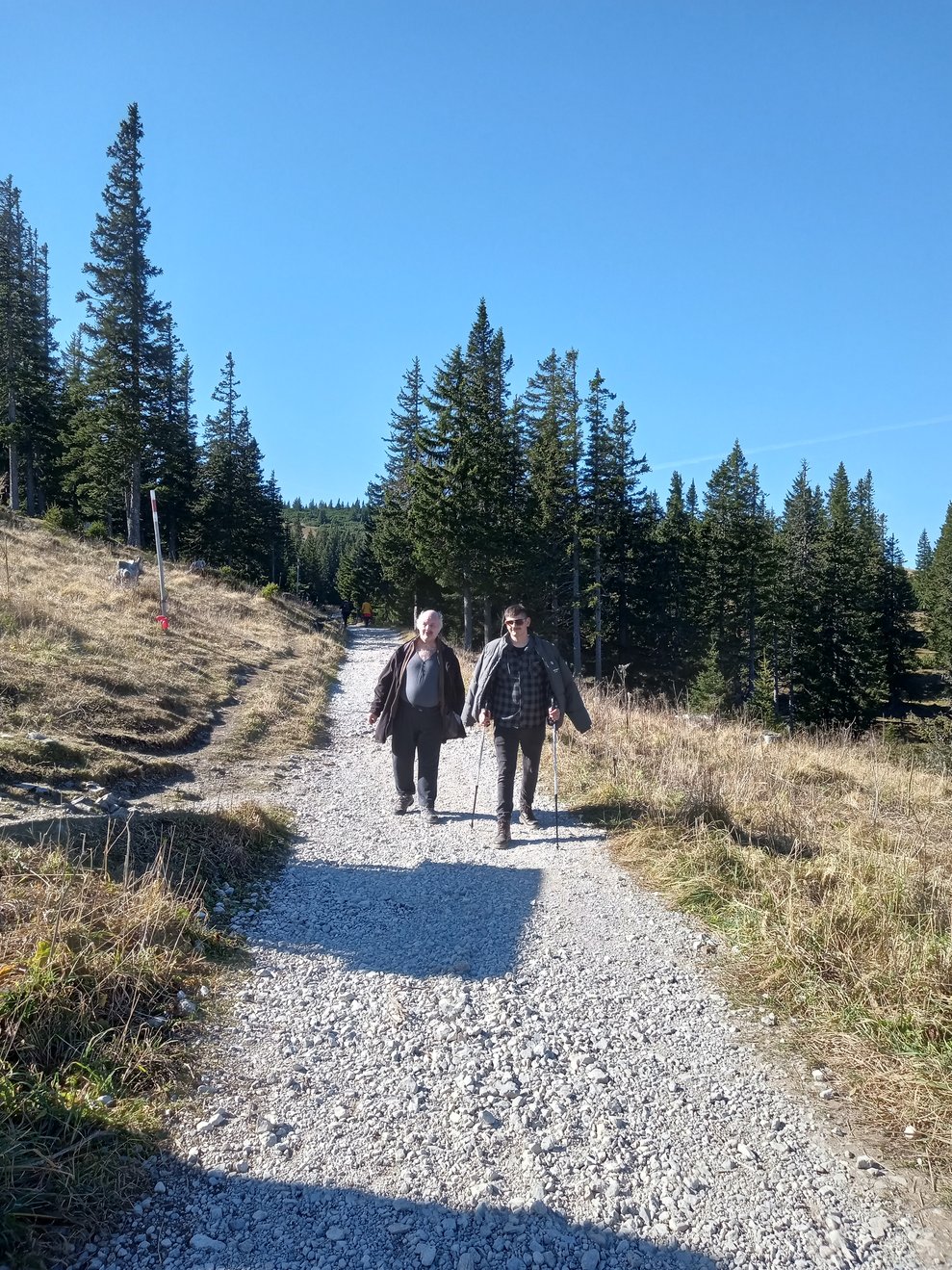 Bestens gestärkt treten wir anschließend den Rückweg an.