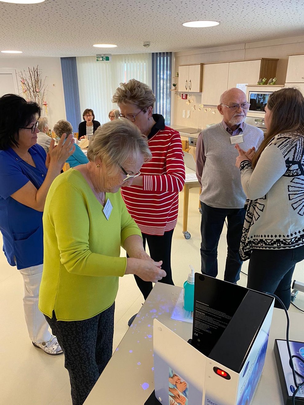 Händedesinfektion richtig durchführen