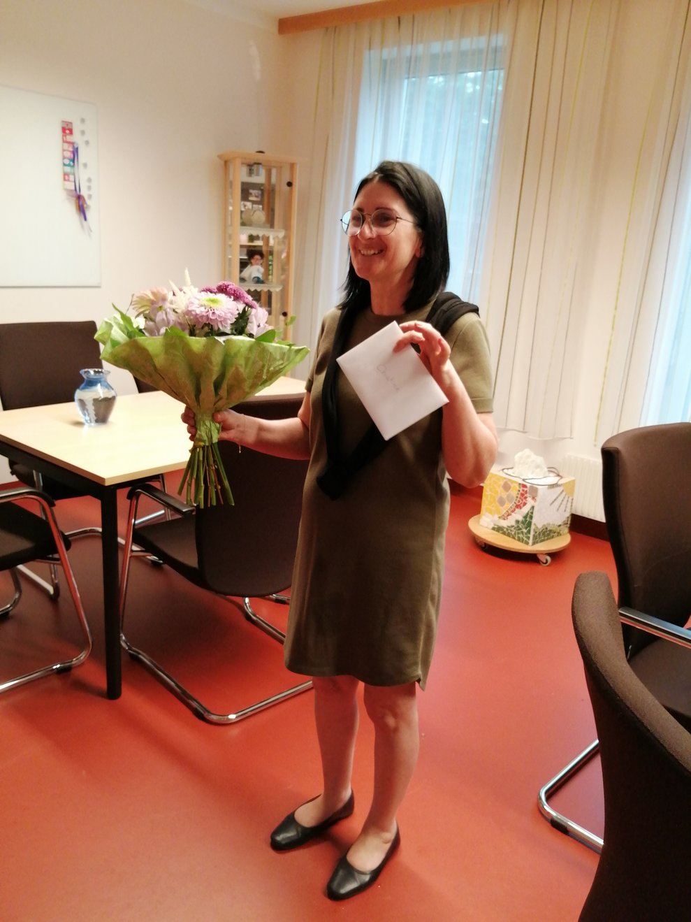 PBL Fr. Farahmand spricht ein paar Worte.