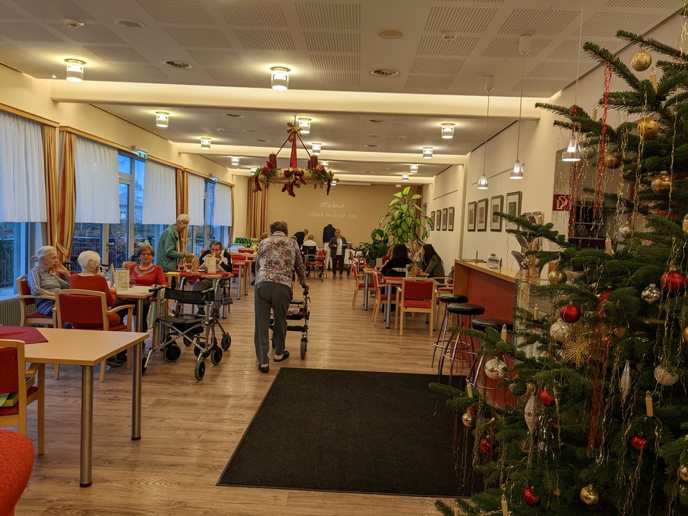 Aufnahme vom Festsaal.