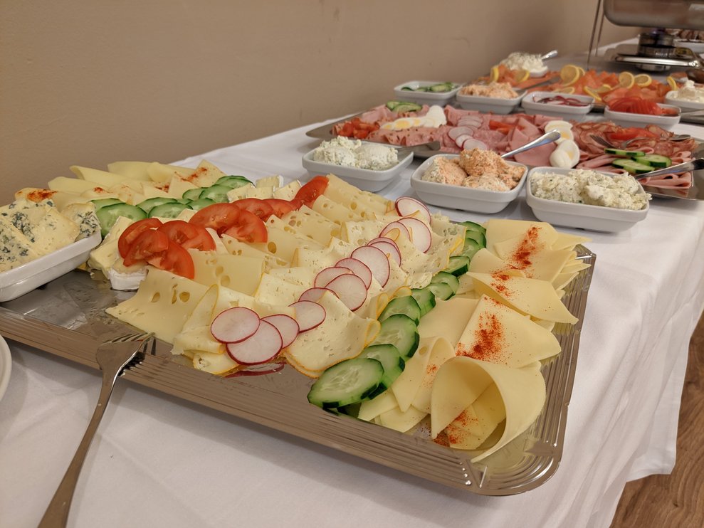 Bild vom Buffet.