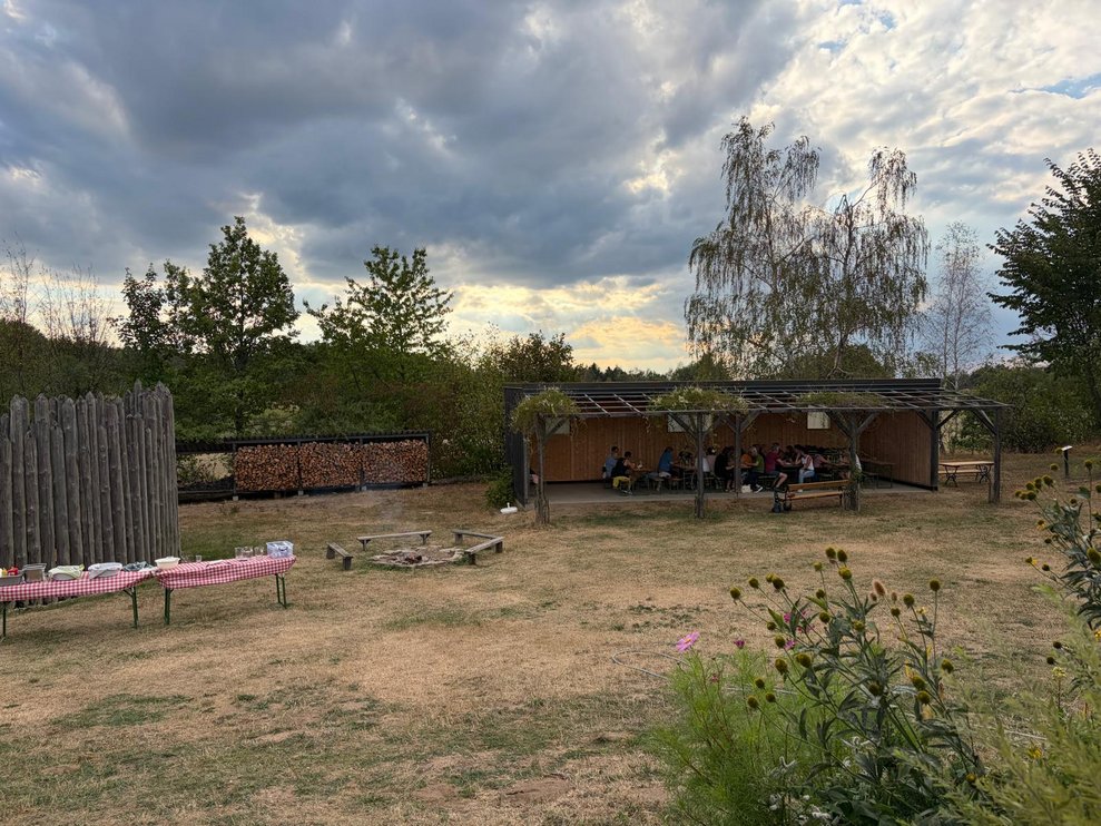 Schöne Abendstimmung.