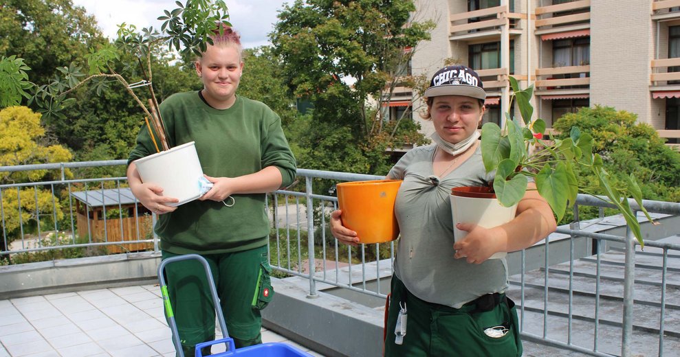 Gärtnerinnen Lehrlinge