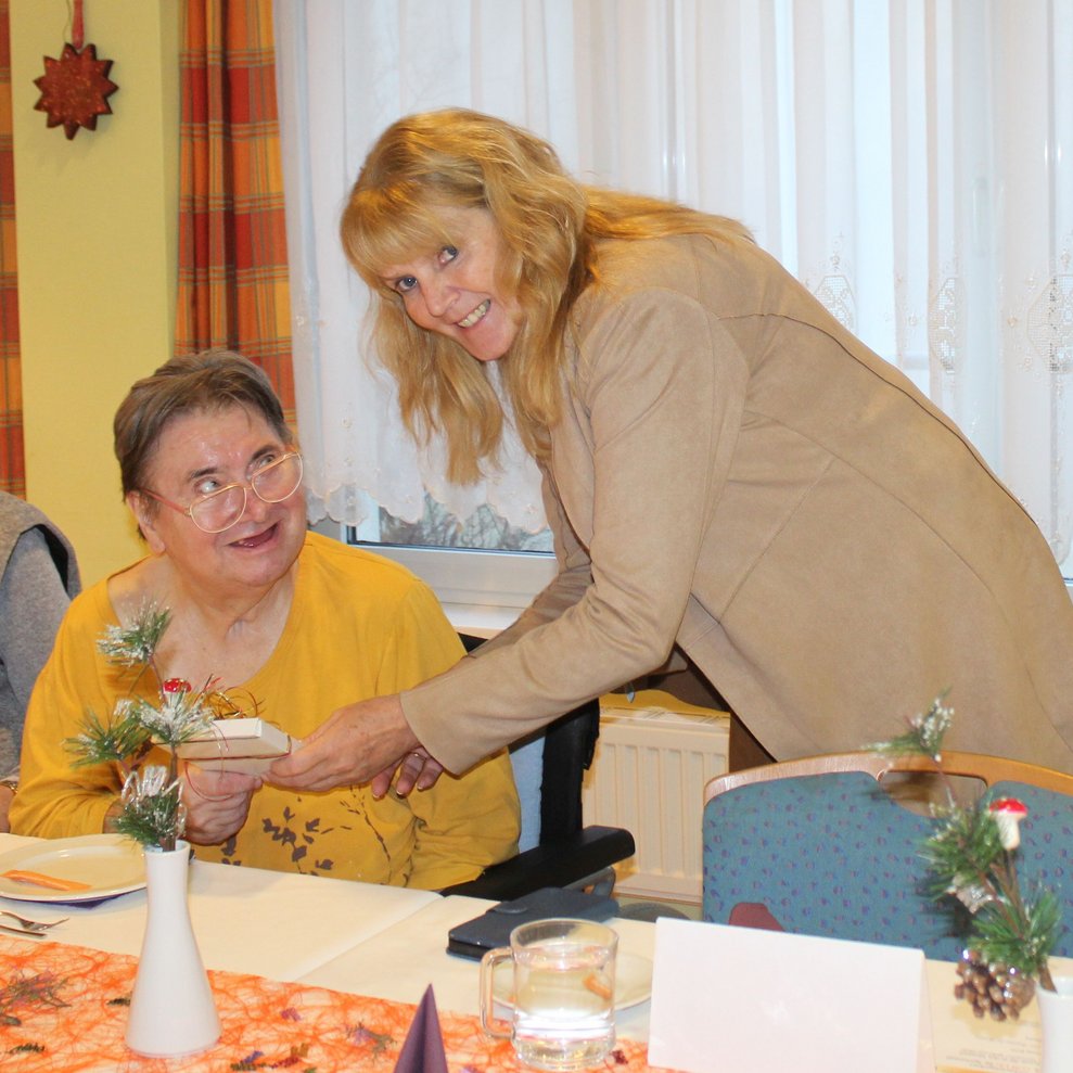 Geburtstagsfeier im Dezember