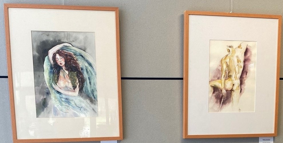 Jetzt wollen wir aber unsere Blicke auf die Kunstwerke richten.