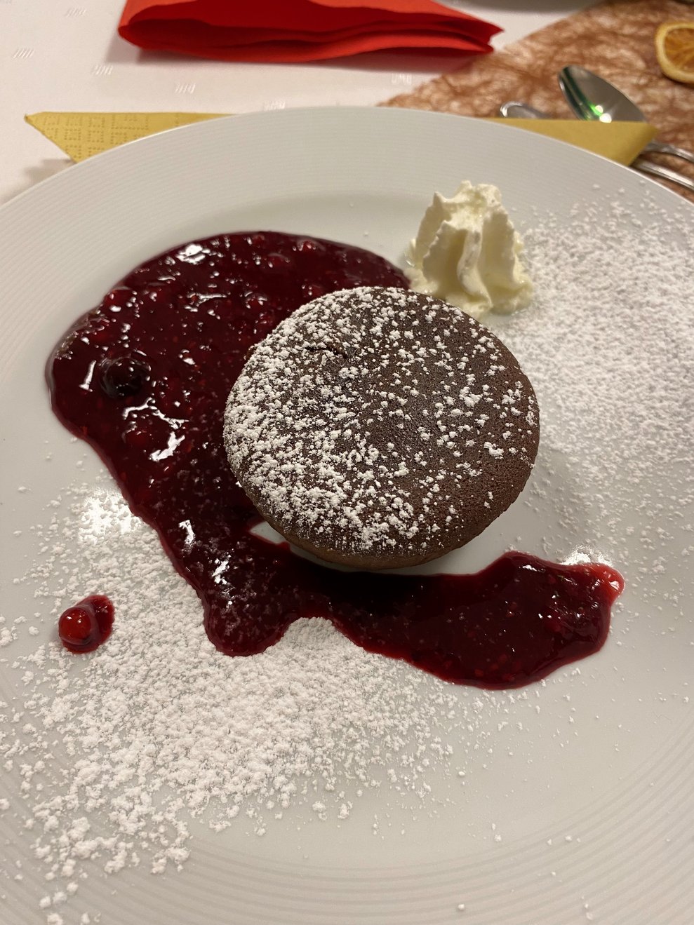 Nachspeise Schoko Souffle