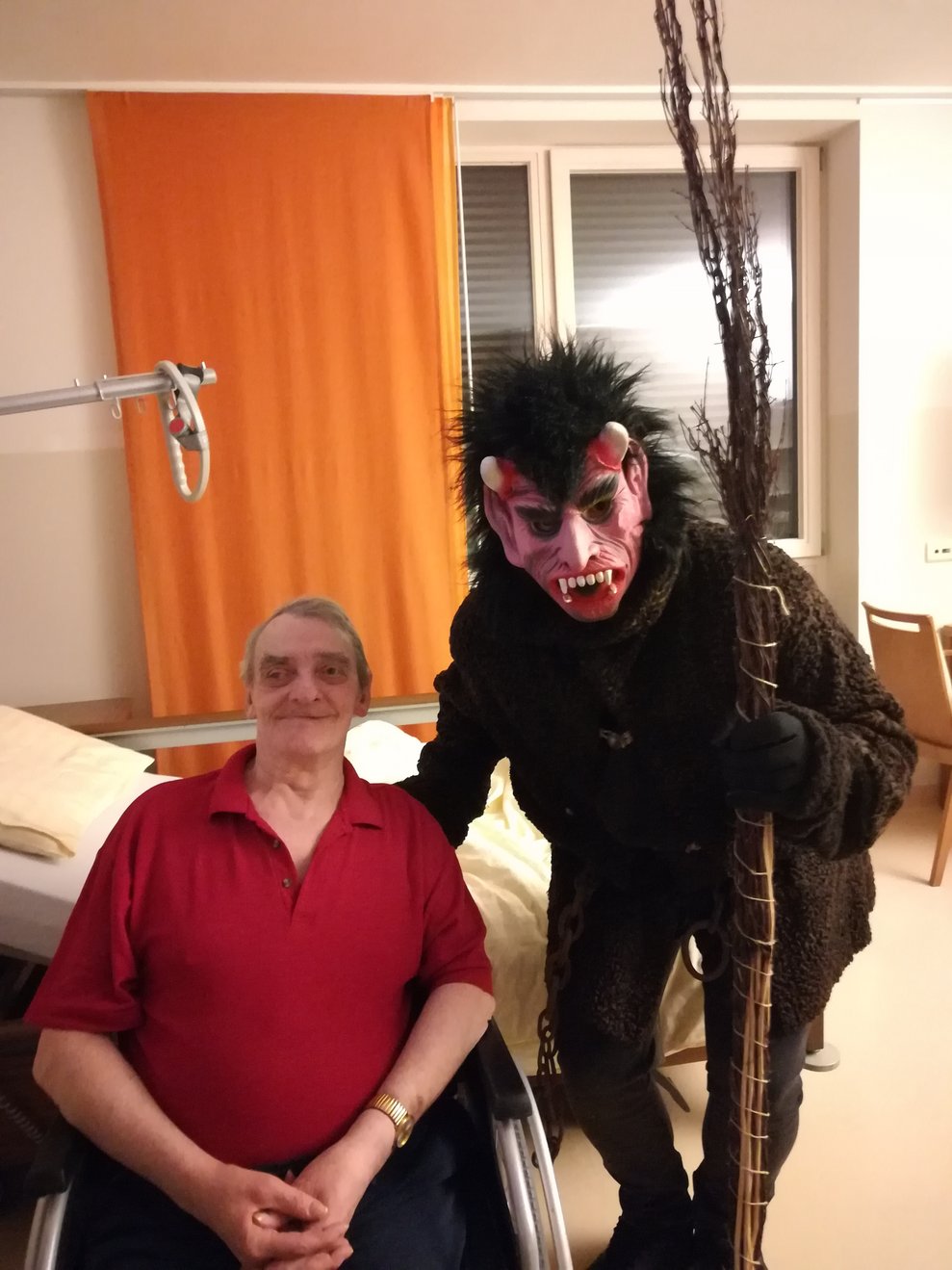 Herr Eckert und der Krampus.