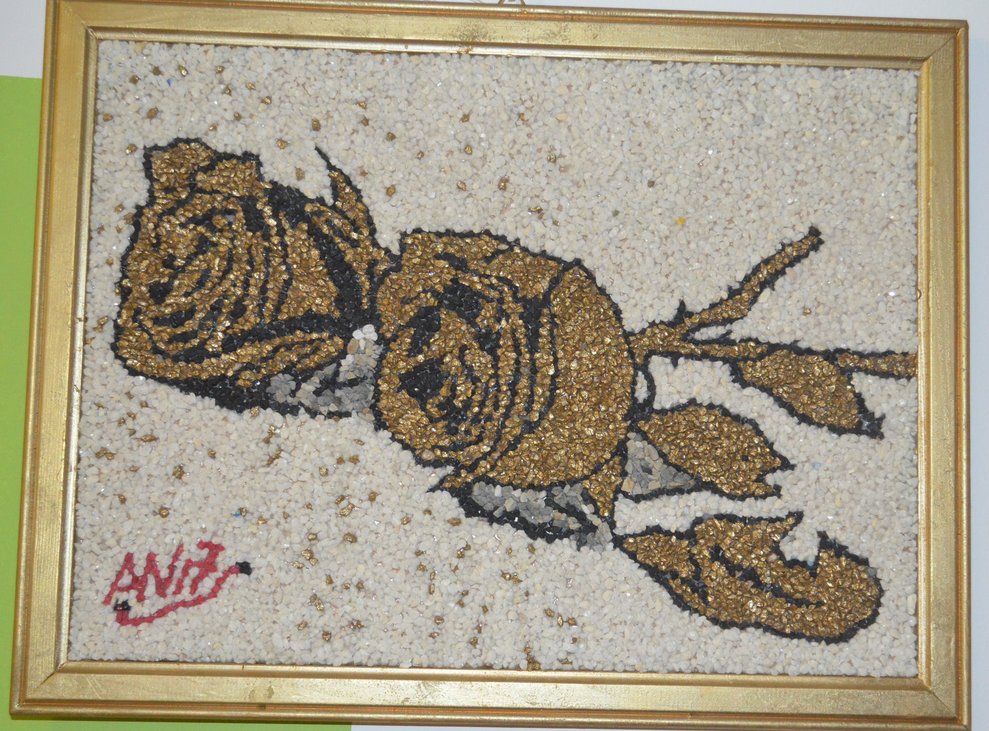 goldene Rosen