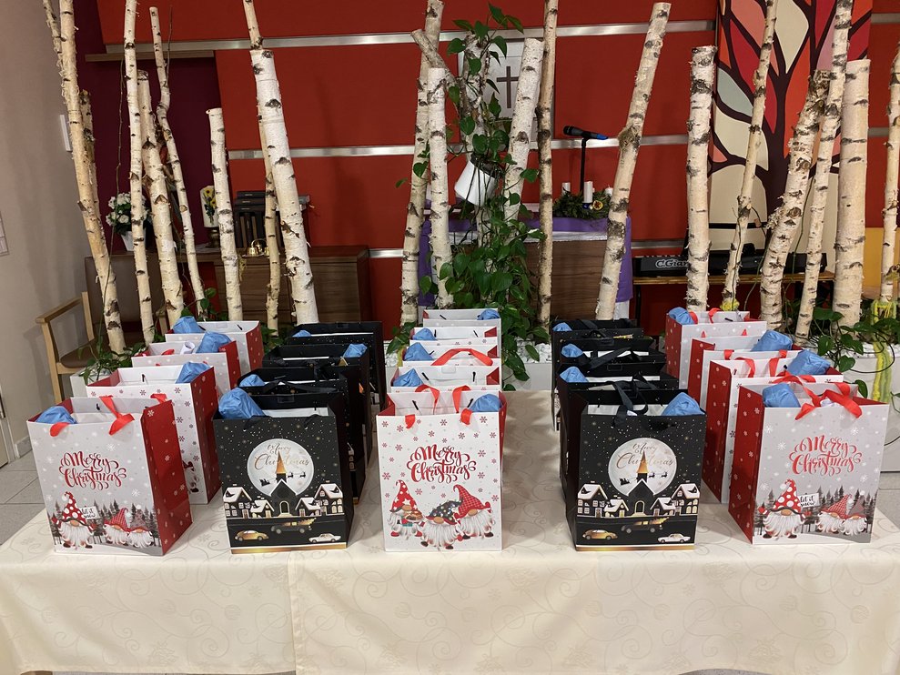 Geschenke für die ehrenamtlichen MitarbeiterInnen