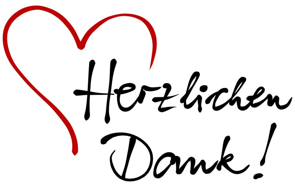 Dankeschön!