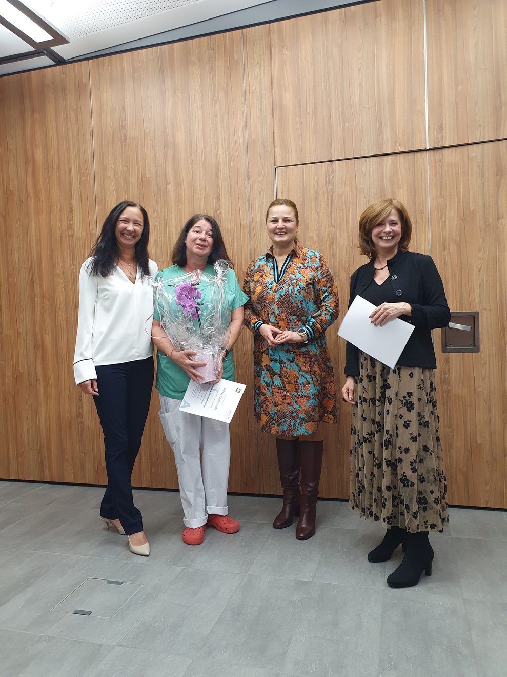 Wir gratulieren DGKP Daniela Baumann-Habenreich zum 40jährigen Dienstjubiläum.