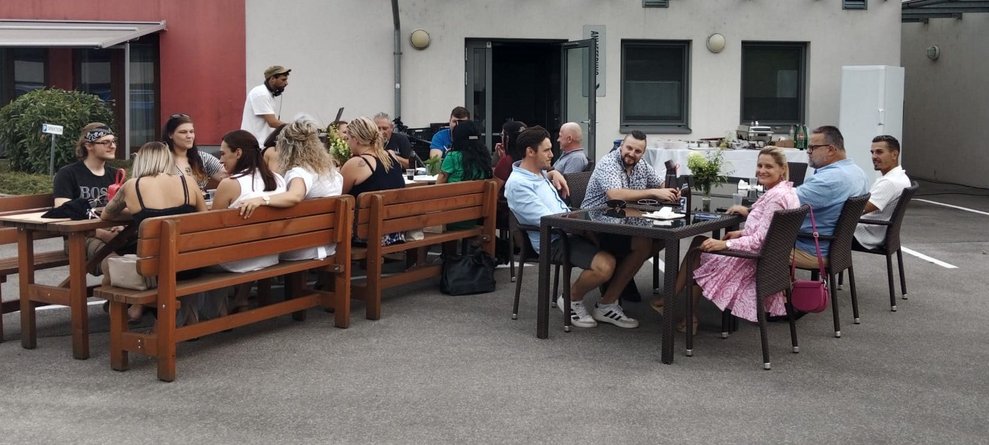 Viele Mitarbeiter
