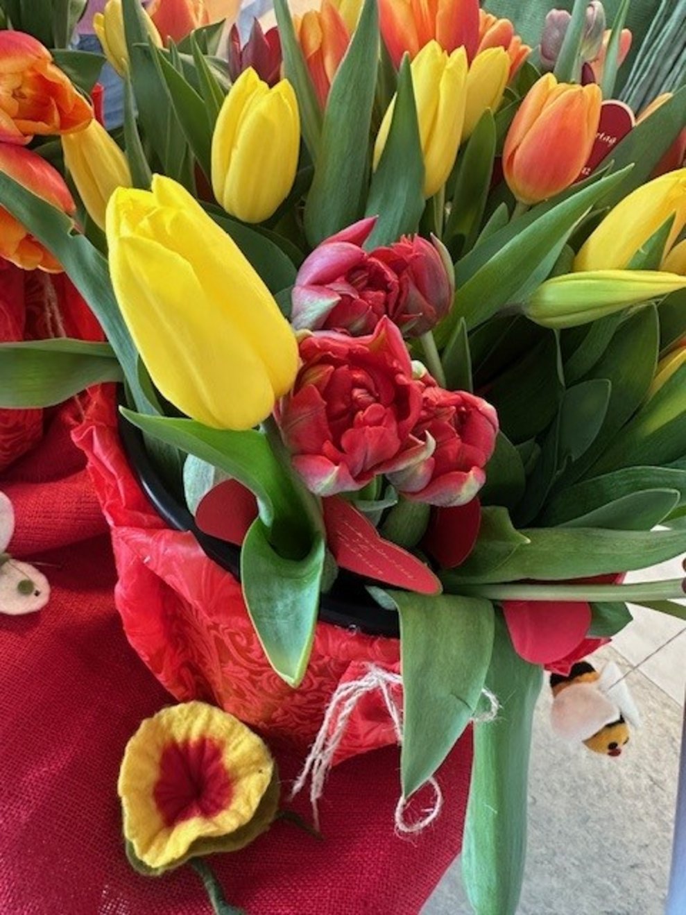 Tulpen zum Valentin
