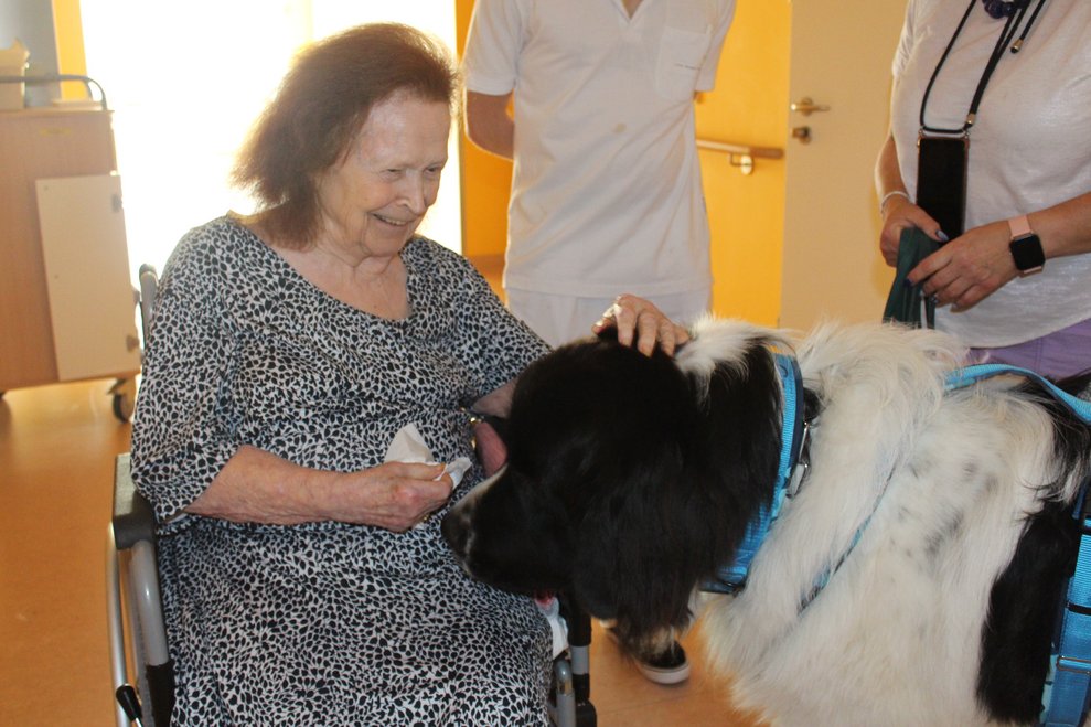 Maria Elisabeth Ehmig freut sich schon sehr auf ein Wiedersehen mit den toll ausgebildeten Hunden. 