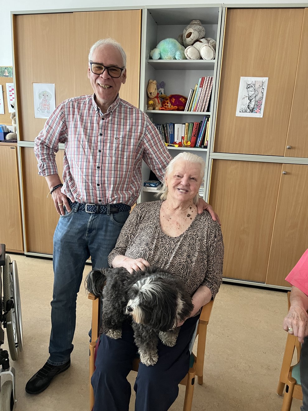 Mann, Frau und Hund