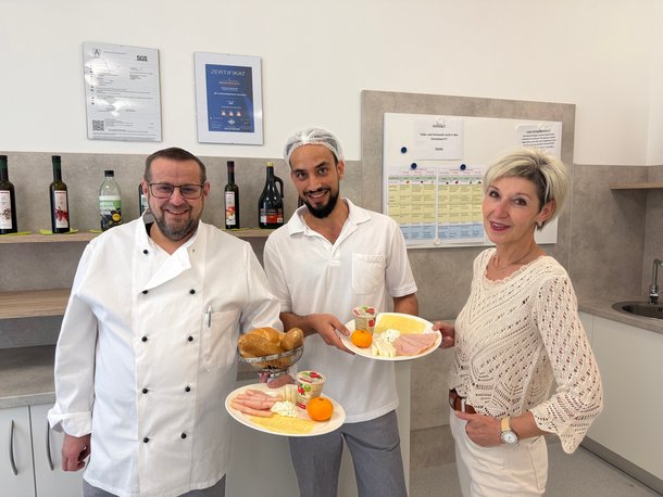 Anlässlich der betrieblichen Gesundheitsförderung gab es für unsere MitarbeiterInnen wieder die Möglichkeit für ein gesundes Frühstück.