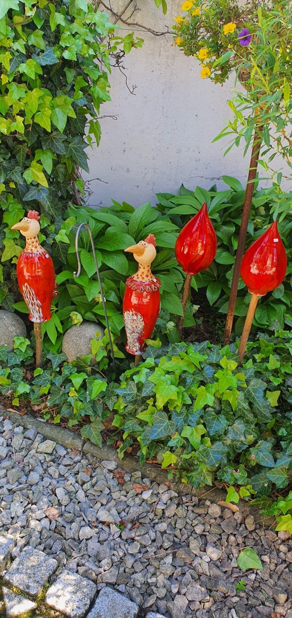 Keramik im Garten Ausflug 2025