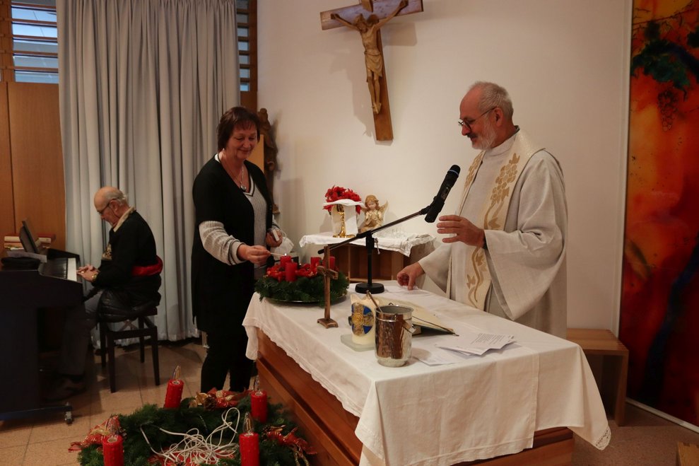 Adventkranzweihe