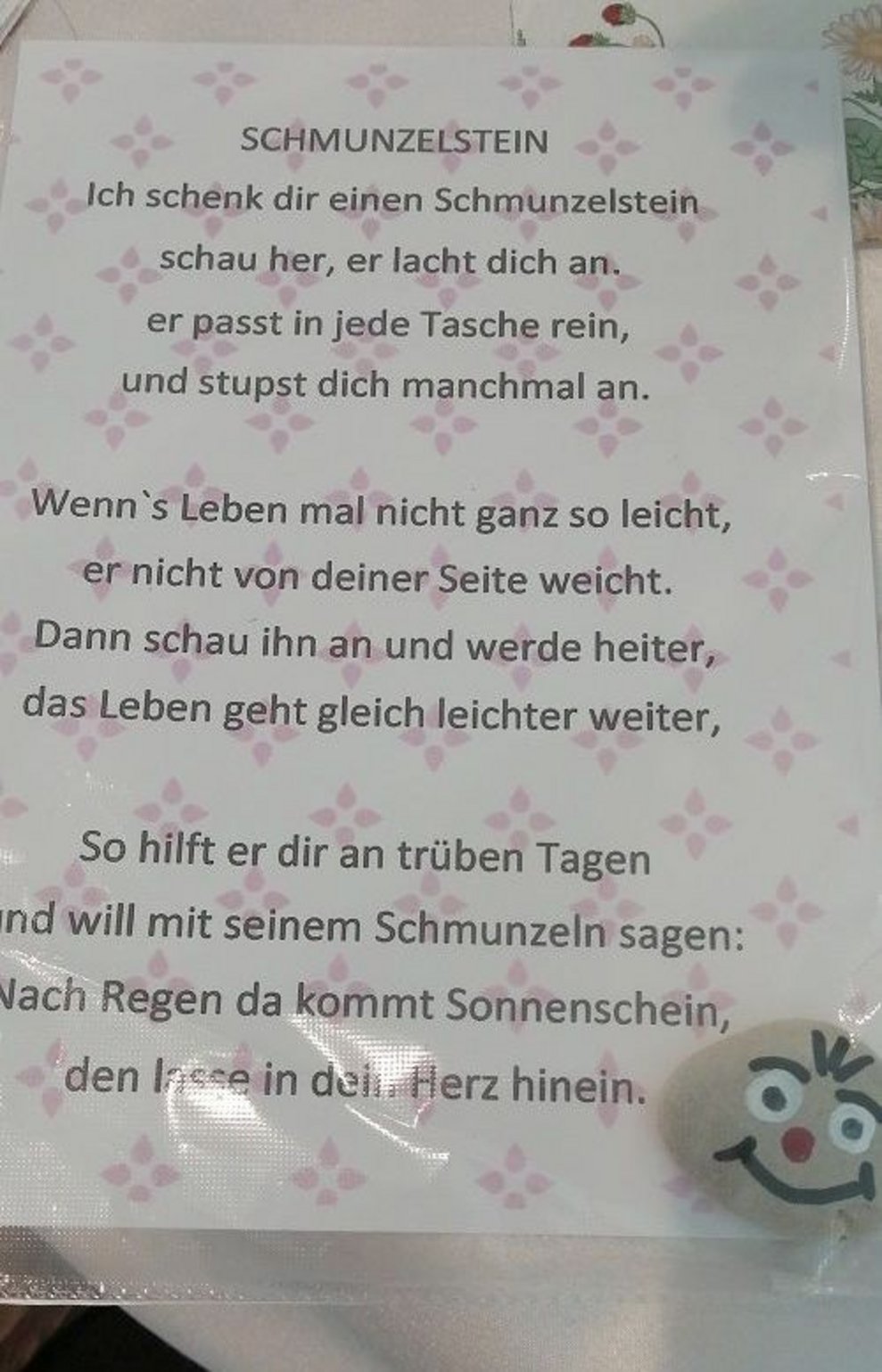 Schmunzelstein