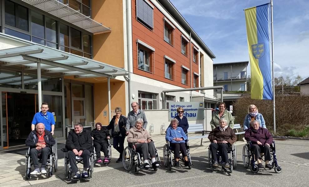 Alle sind bereit, es kann los gehen.