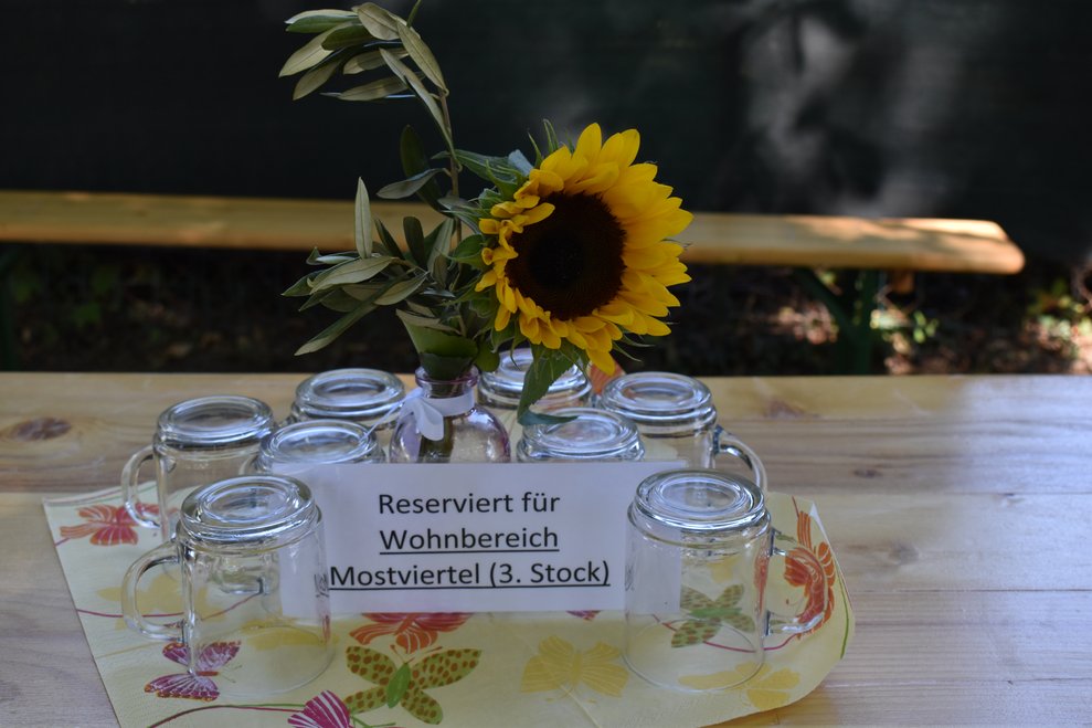 Liebevolle Dekoration unserer Alltagsbegleiterinnen