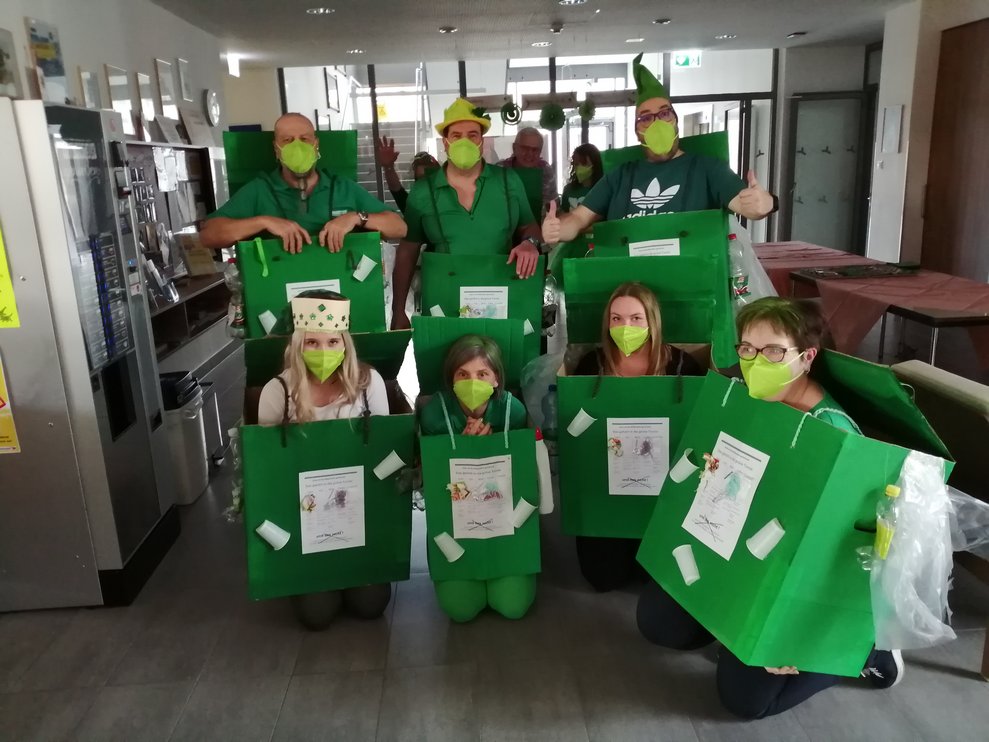 Die "Grüne Tonne" darf in keinem Haushalt fehlen.