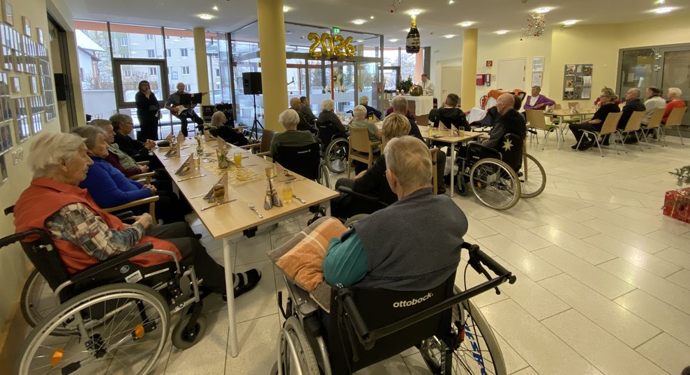 Viele Bewohnerinnen und Bewohner...