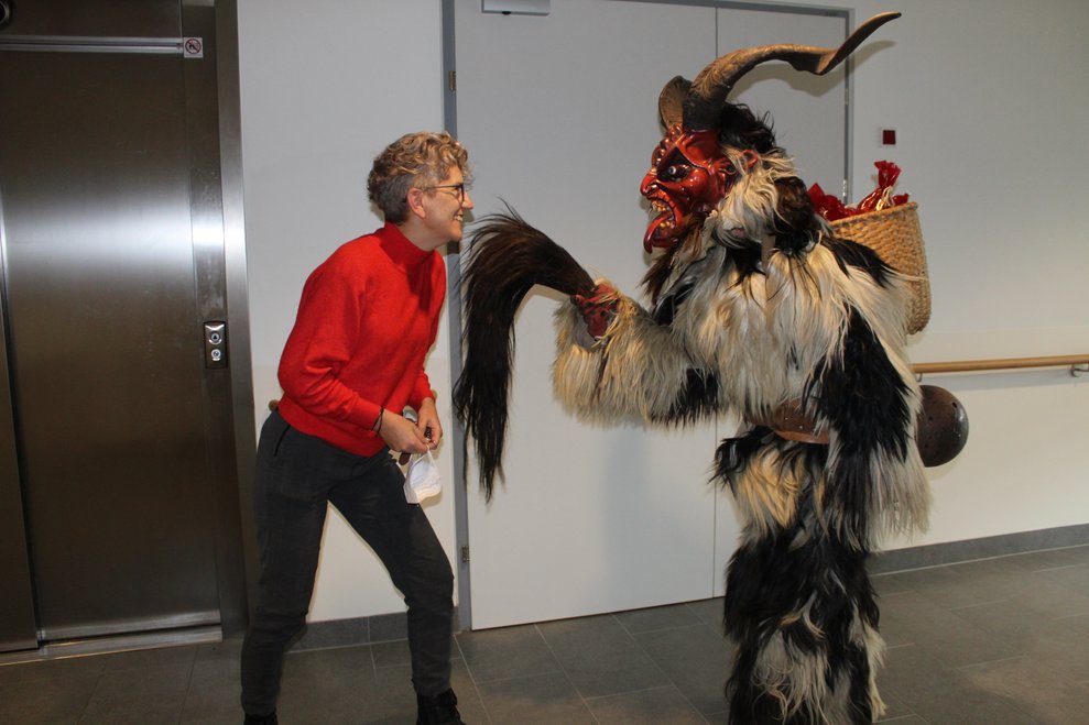 Nikolaus & Krampus zu Besuch